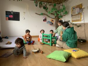 salon jardín infantil